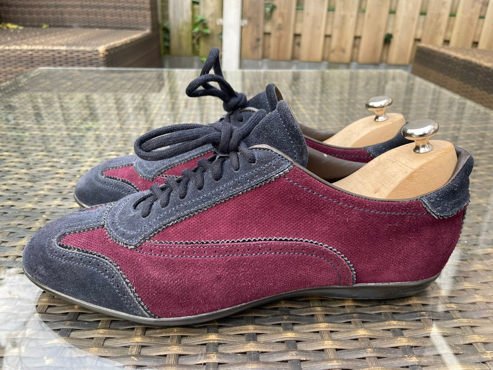 Santoni Club sneaker maat 7 UK/EU 41, Overige kleuren, Ophalen of Verzenden, Sneakers of Gympen, Gedragen