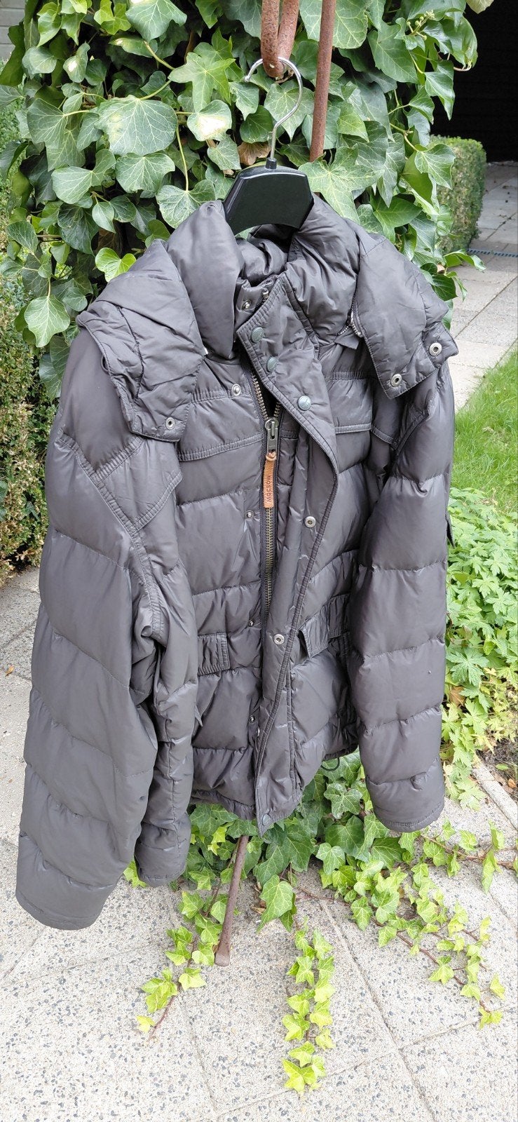 Moscow gewatteerde jas - Maat XXL, Kleding | Heren, Ophalen, Overige maten, Moscow, Grijs