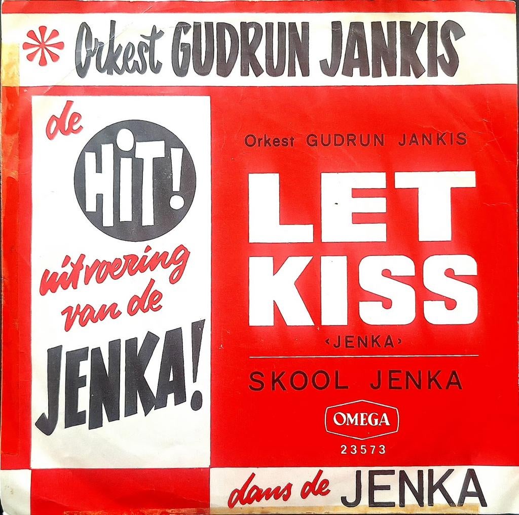 7"/SINGLE  ORKEST GUDRUN JANKIS - Let Kiss, Ophalen of Verzenden, Gebruikt, Pop