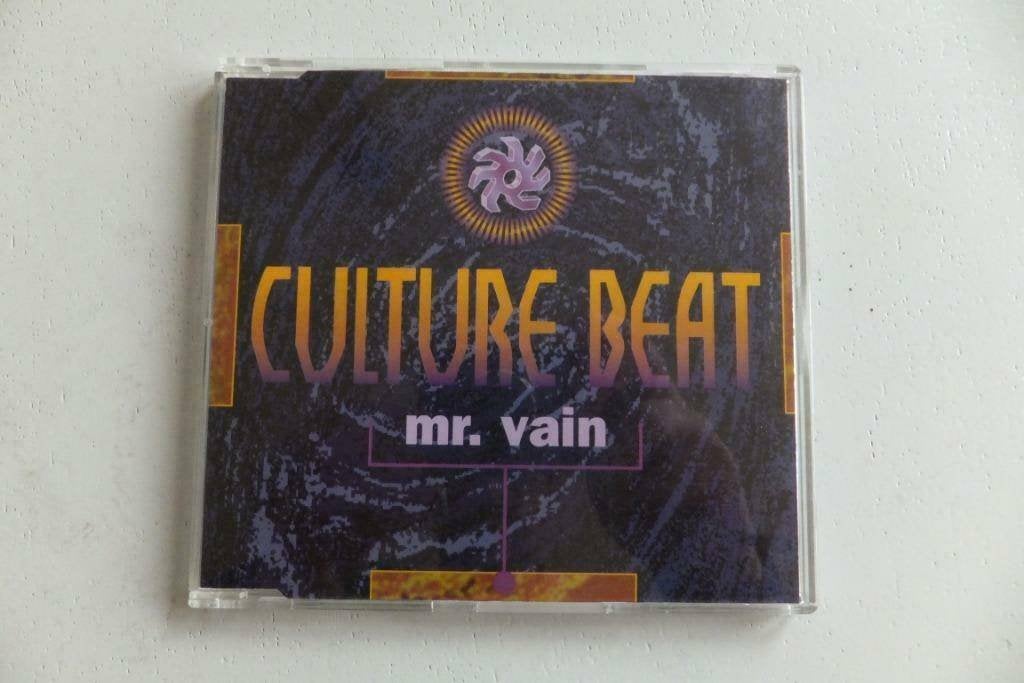Culture Beat CD maxi-single Mr. Vain pop house classic 90-er, Ophalen of Verzenden, Zo goed als nieuw, Dance Populair, Single