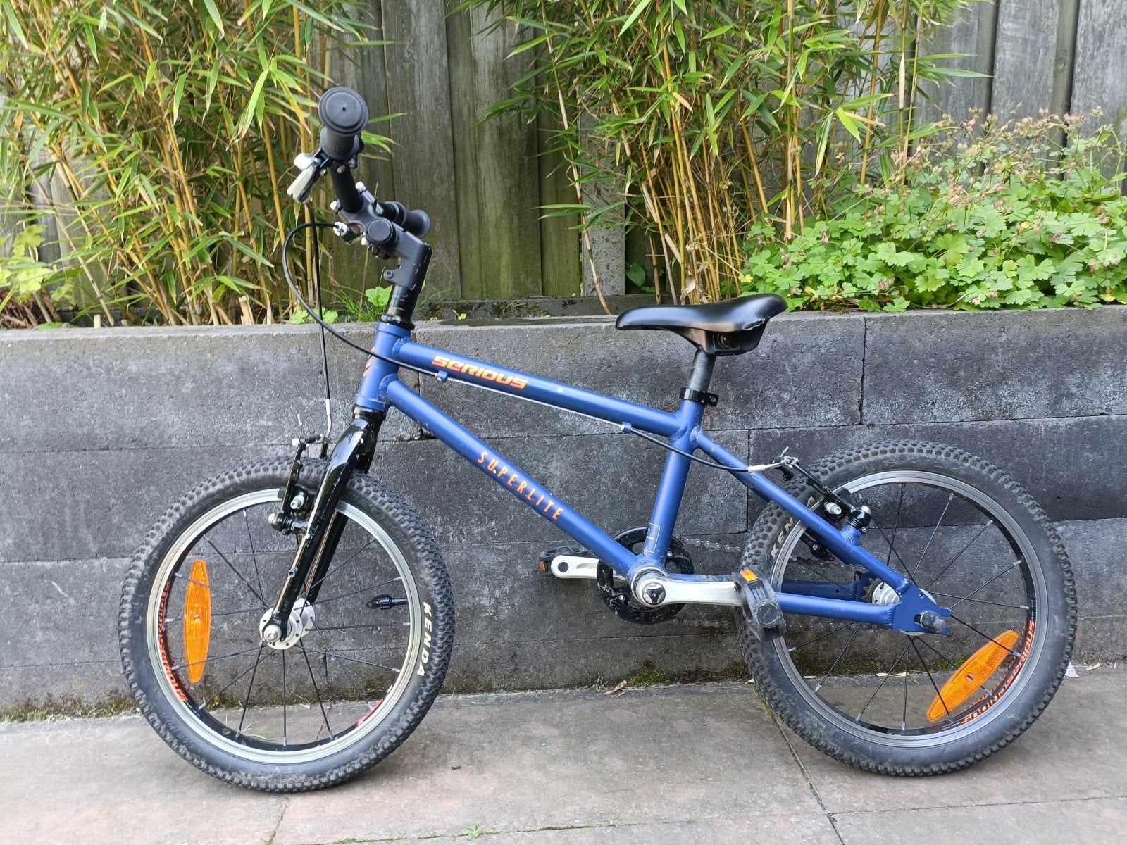 Serious kinderfiets 16 inch., Ophalen, Velgrem, Serious, 16 tot 20 inch
