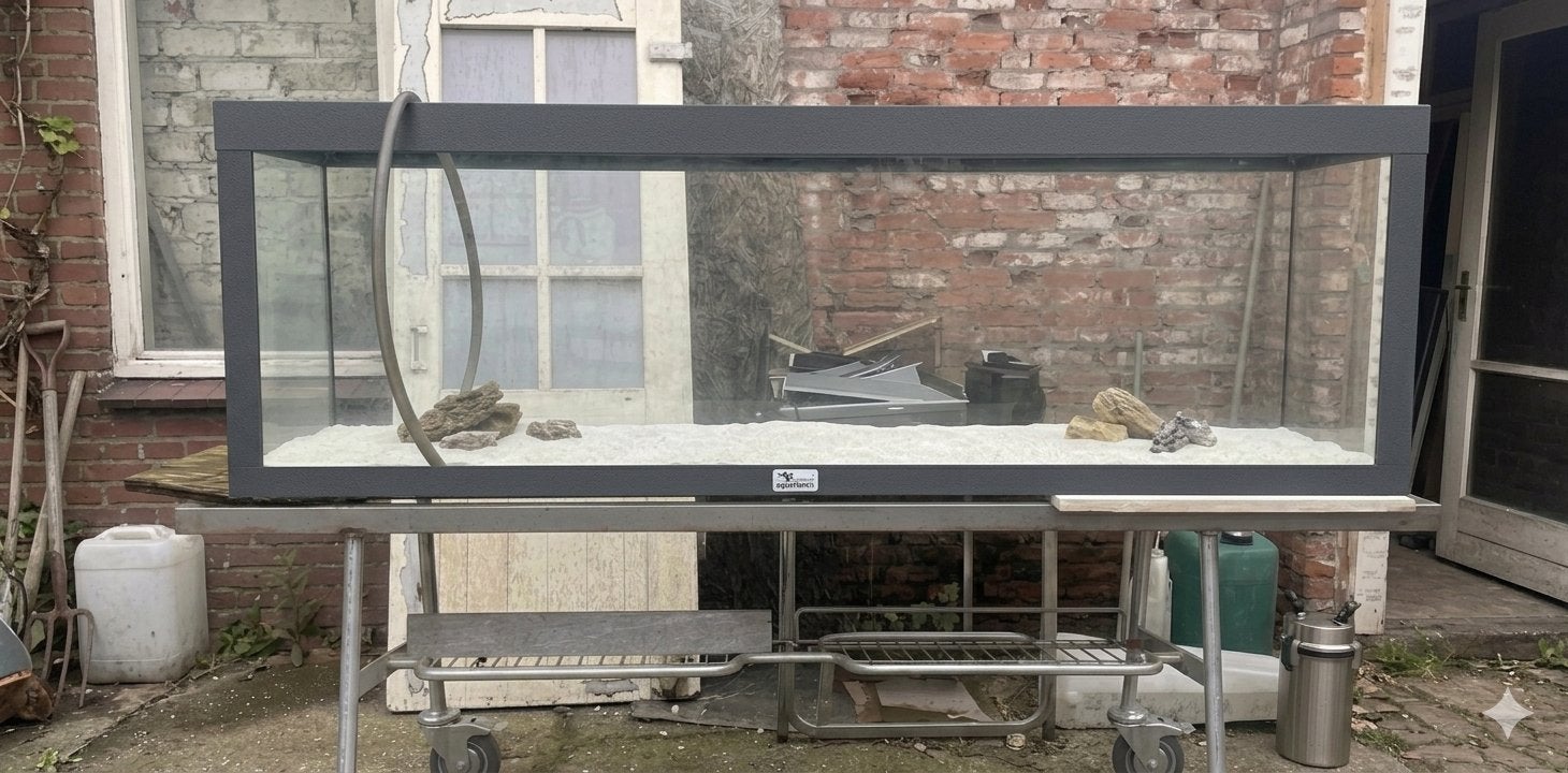 Aquarium Aqualantis sublime 200 met gratis verrijdbare kar, Dieren en Toebehoren, Vissen | Aquaria en Toebehoren, Ophalen, Aquatlantis