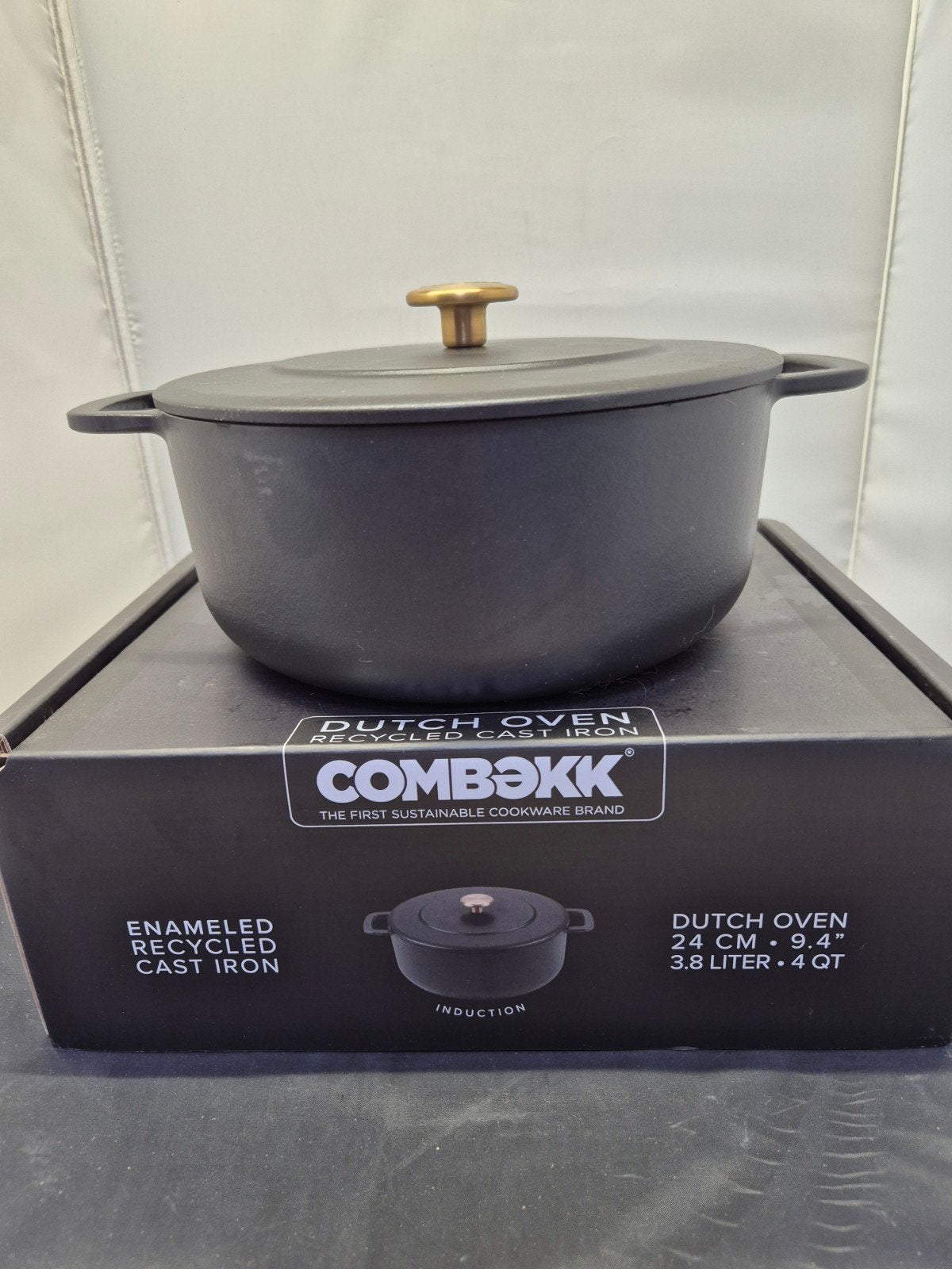 COMBAKK Dutch Oven 24cm - Geëmailleerd Gietijzer, Ophalen, Gietijzer, ., Nieuw