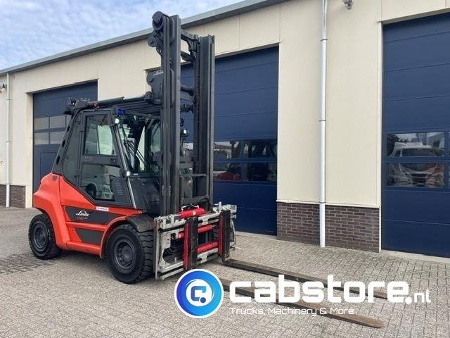 Linde H80D-03 Heftruck - Bouwjaar 2016 - 8 Ton's hefvermogen, Meer dan 4000 kg, Diesel, Heftruck, Linde