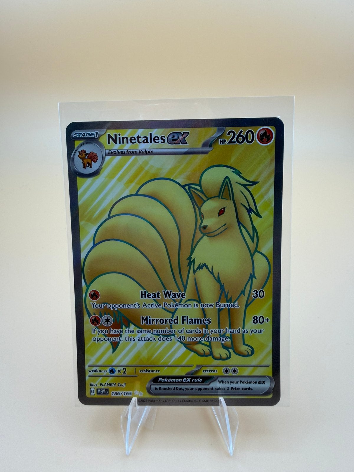 Ninetales ex MEW 186/165, Ophalen of Verzenden, Nieuw