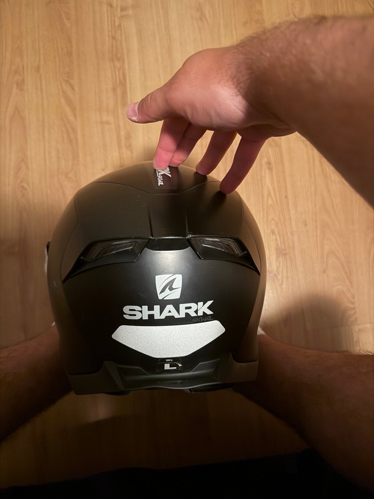 Shark Skwal motorhelm - Maat L - Goede staat, Ophalen of Verzenden, Tweedehands, L, Shark