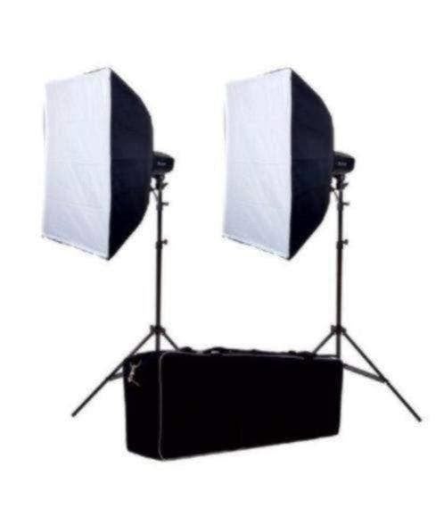 Falcon Eyes Studioflitsset SSK-2200D met Tas, Audio, Tv en Foto, Fotografie | Fotostudio en Toebehoren, Lamp of Flitsset, Falcon Eyes