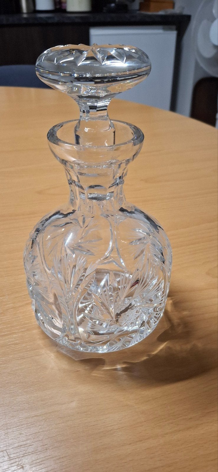 Violetta Kristallen Karaf met Stop, Ophalen of Verzenden