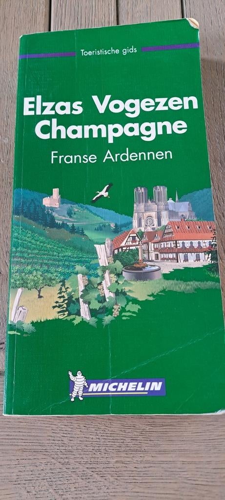 Michelin Reisgids Elzas Vogezen Champagne Franse Ardennen, Boeken, Gelezen, Michelin, Europa, Ophalen of Verzenden