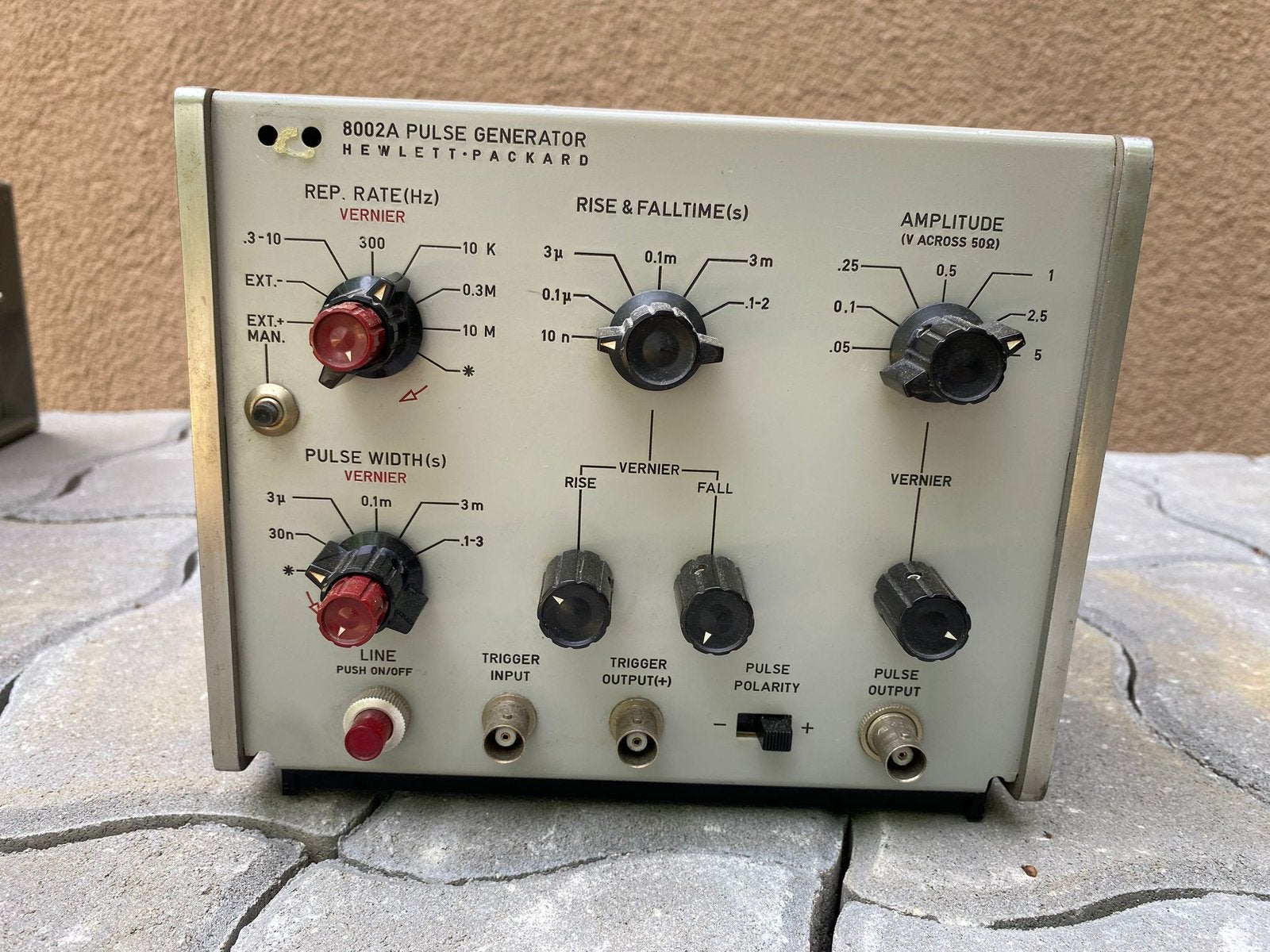 Hewlett-Packard 8002A Pulsgenerator - Vintage Testapparatuur, Doe-het-zelf en Verbouw, Meetapparatuur, Ophalen of Verzenden, Gebruikt