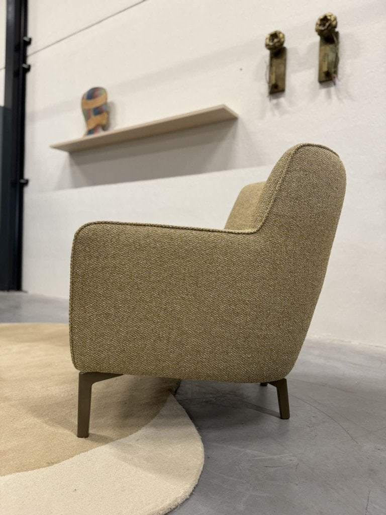 Nieuw Leolux Evidence Santosa Fauteuil monza Design stoel, Leolux, Info@leolux.nl, Nieuw, 75 tot 100 cm