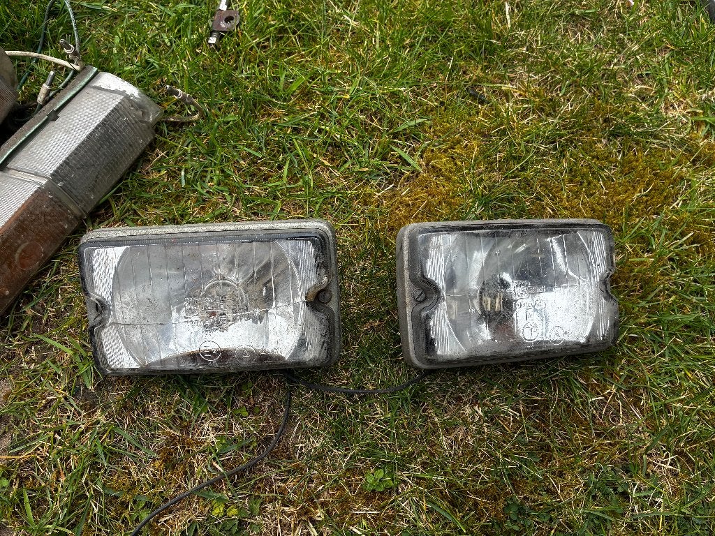 Mistlampen Cibie ,koplamp? Oldtimer, simca 1100 ,talbot ?, Ophalen of Verzenden