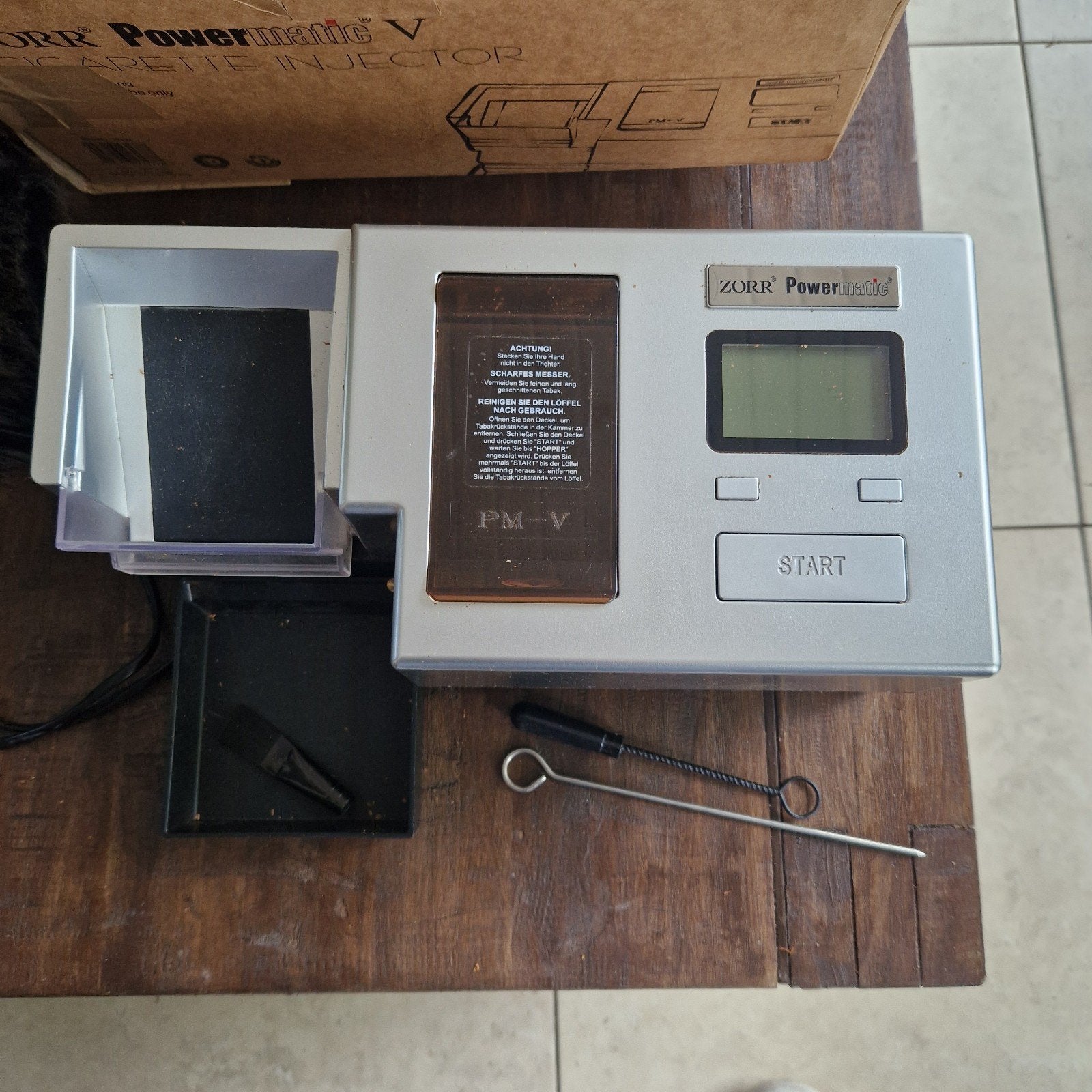 Zorr Powermatic 5 Sigarettenmaker, Verzamelen, Rookartikelen, Aanstekers en Luciferdoosjes, Ophalen of Verzenden, Gebruikt, Overige typen