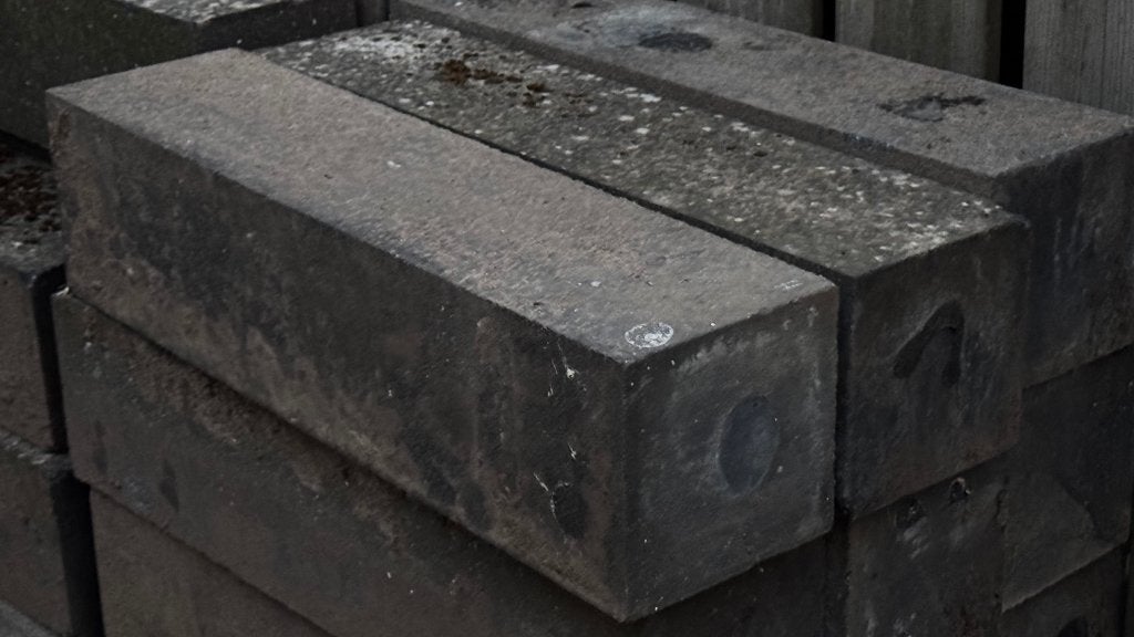 Betonnen stapelblokken 60x15x15 cm - ongeveer 70 stuks, Tuin en Terras, Ophalen, Gebruikt, Blok, Minder dan 25 cm