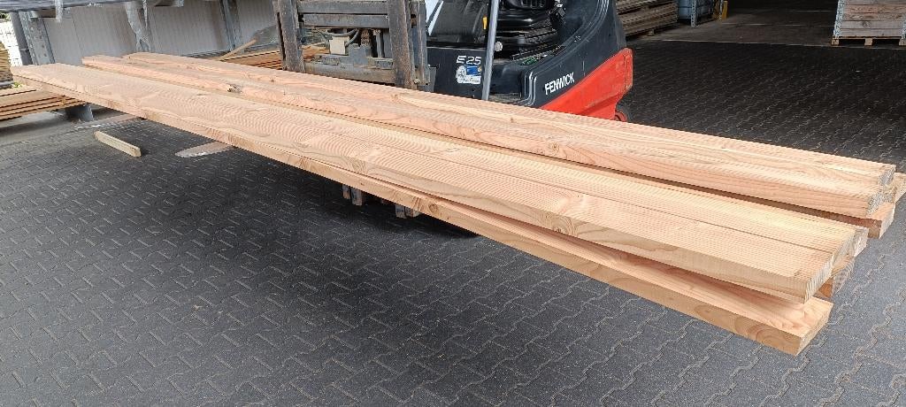 B-keuze | Douglas balken | Geschaafd | 40x140mm | 500cm, Tuin en Terras, Palen, Balken en Planken, Ophalen of Verzenden, Nieuw