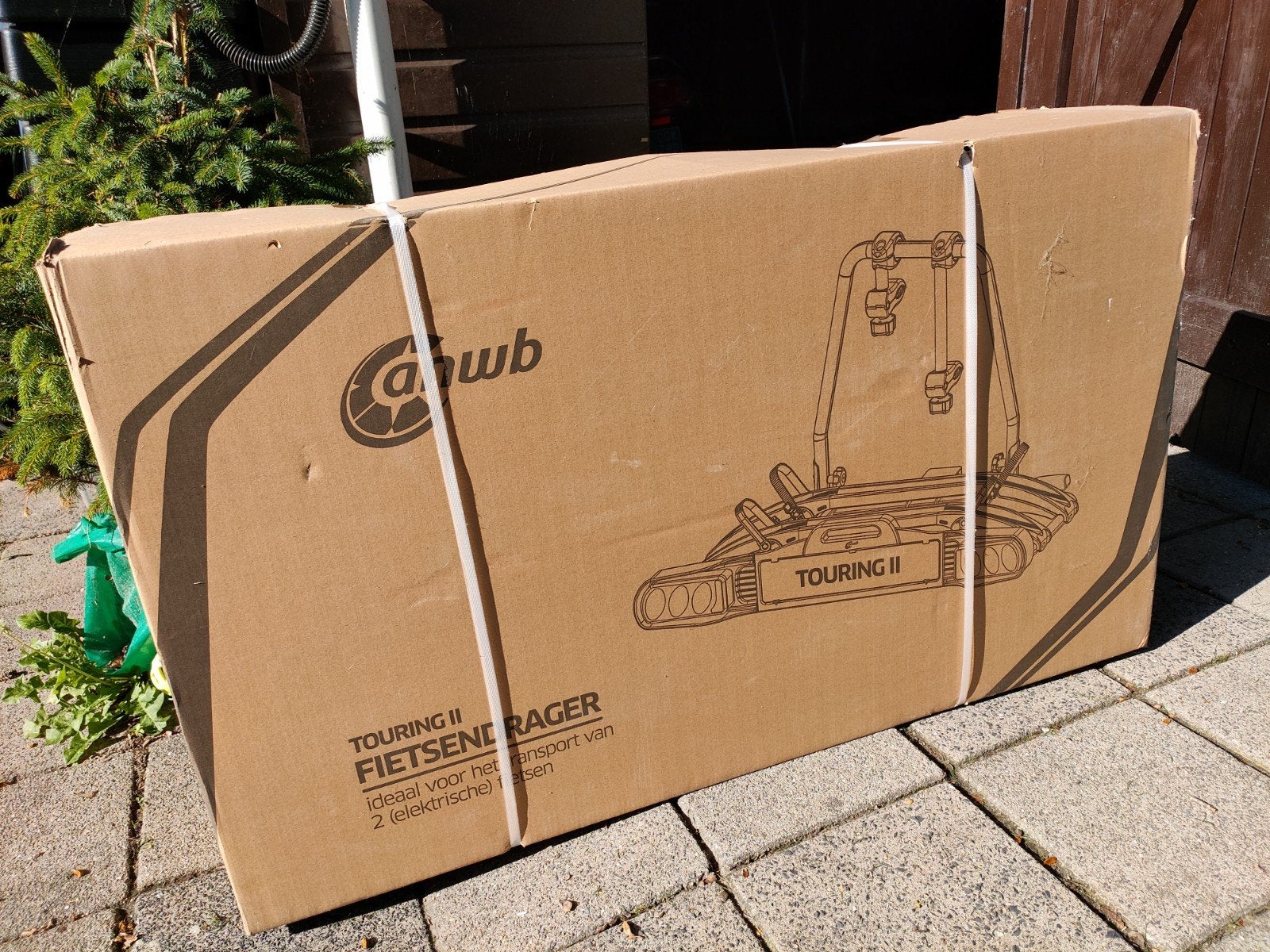 ANWB Touring II Fietsendrager voor 2 E-bikes, Ophalen, Nieuw, 2 fietsen, Trekhaakdrager