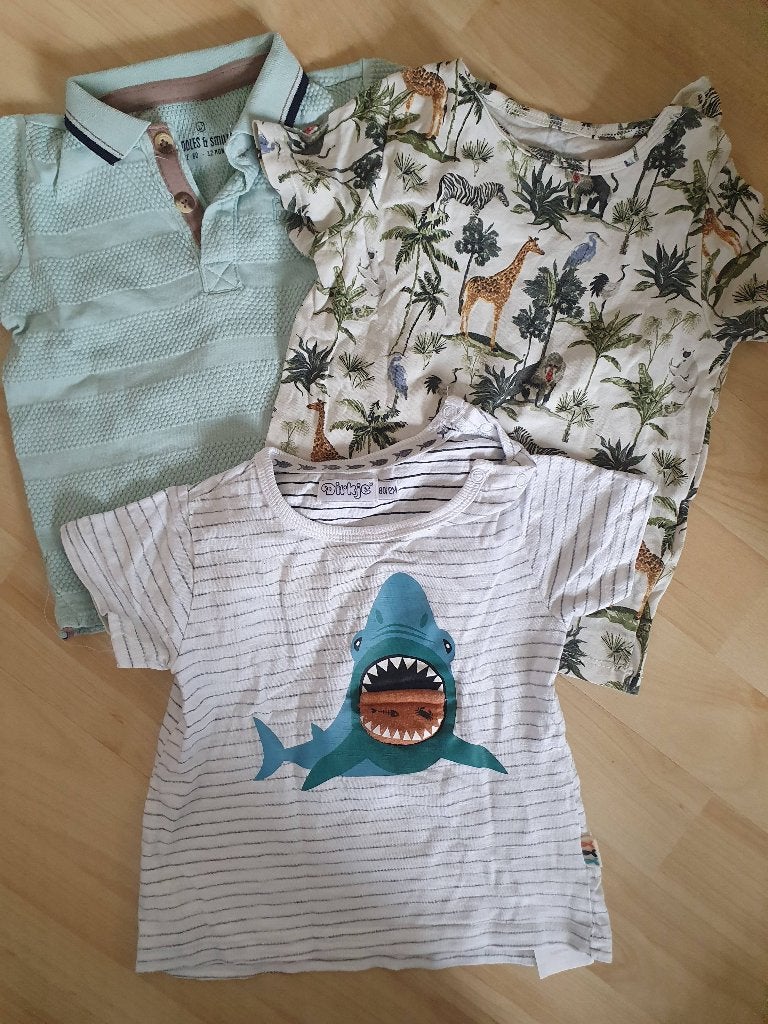 Merkkleertjes maat 80, name it, noppies, mexx etc, Ophalen, Gebruikt, Jongetje