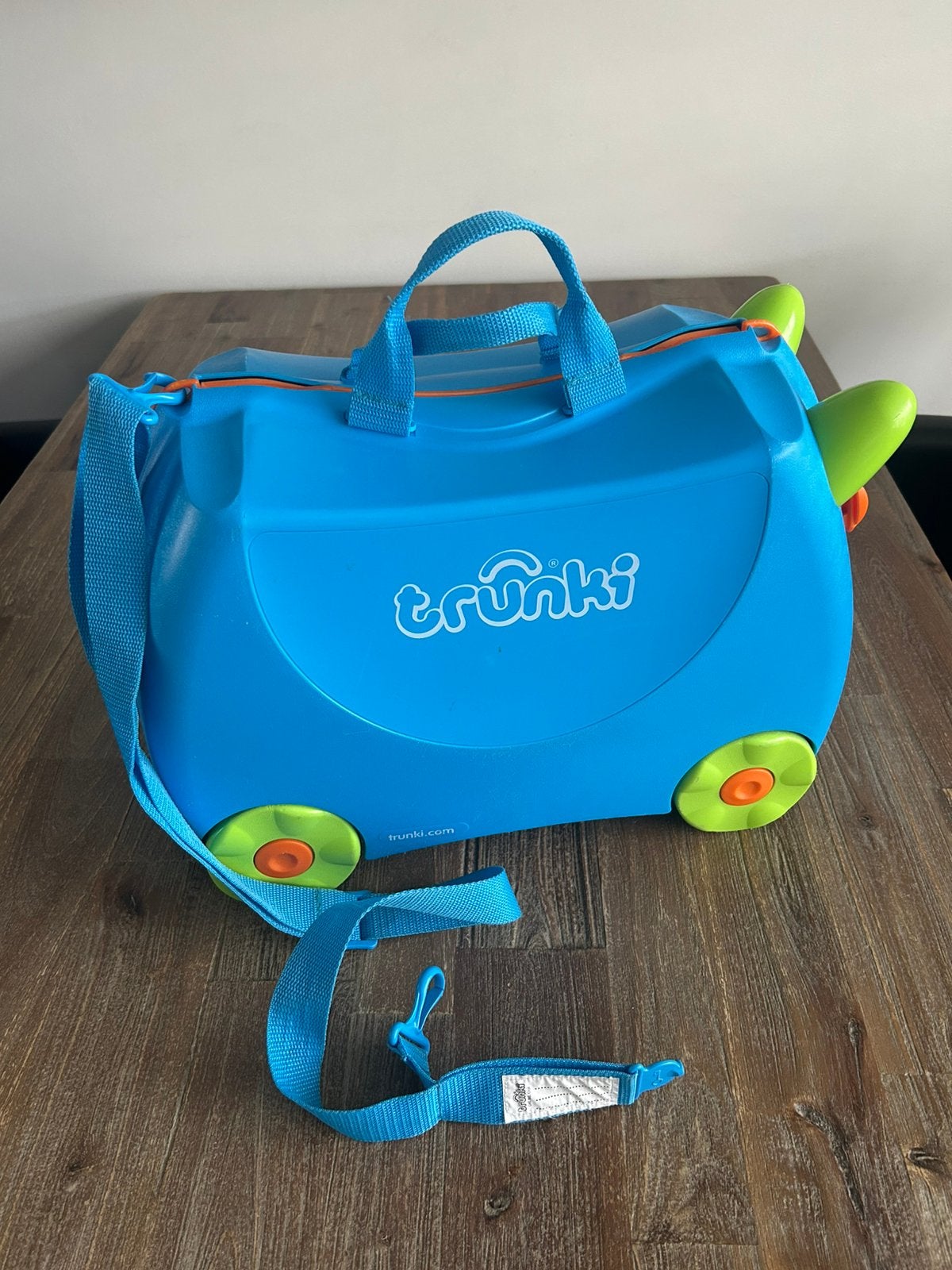 Trunki reiskoffer kind, Wieltjes, Gebruikt, Hard kunststof, Minder dan 50 cm