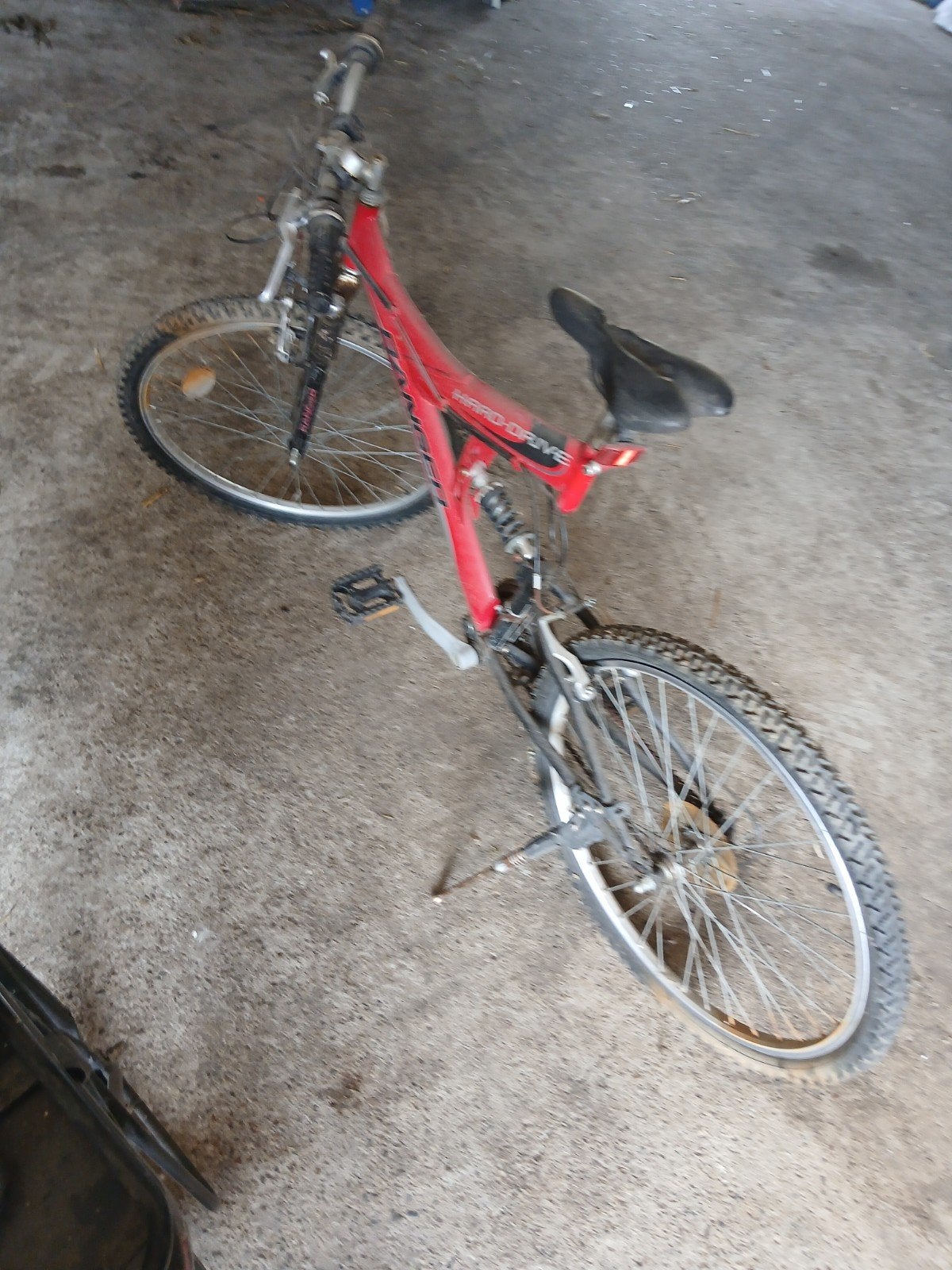 mountainbike, Ophalen, Gebruikt