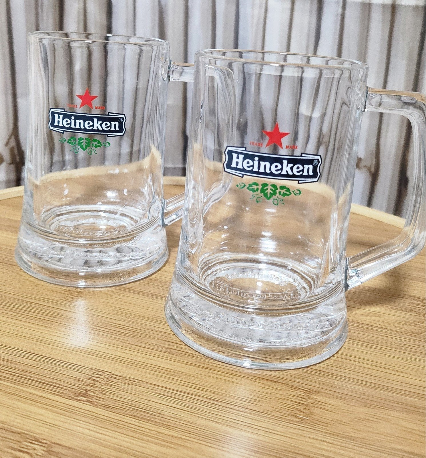 2x Heineken Bierpul 0,25L - Nooit gebruikt, Ophalen of Verzenden, Nieuw, Glas, Overige merken