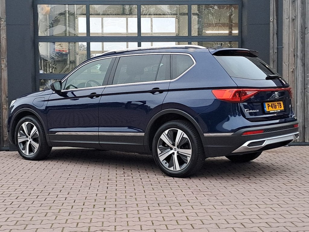 SEAT Tarraco 1.4 TSI e-Hybrid PHEV Xcellence | LED | Trekhaa, Auto's, Seat, Euro 6, 4 cilinders, Met garantie (alle), Blauw