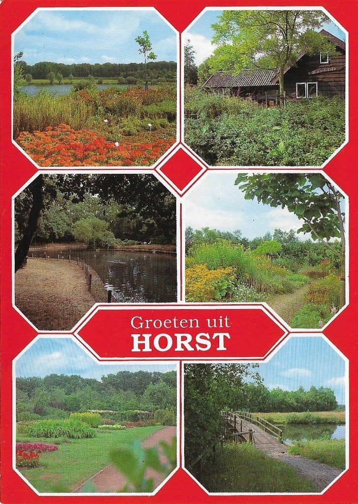Ansichtkaart  	Horst	6-luik, Verzamelen, Verzenden, 1980 tot heden, Gelopen, Limburg