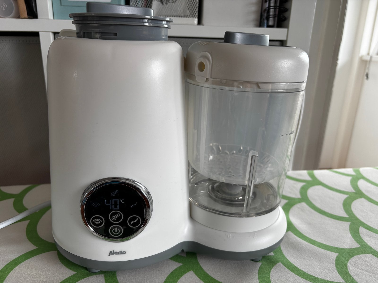 Alecto food processor 5 in 1, Kinderen en Baby's, Babyvoeding en Toebehoren, Ophalen of Verzenden, Zo goed als nieuw, Babyvoedingmaker