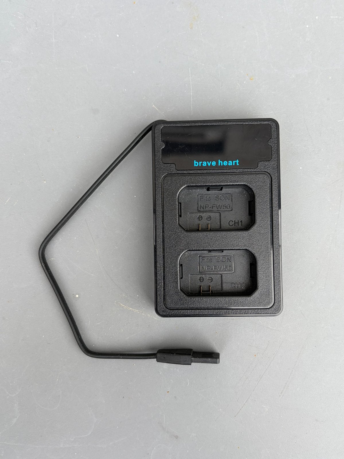 Brave Heart Oplader voor Sony NP-FW50, Ophalen of Verzenden, Zo goed als nieuw