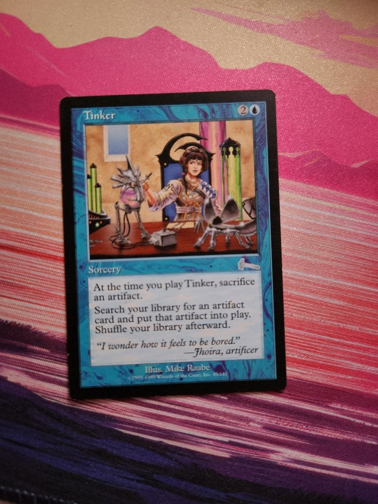 Tinker, Hobby en Vrije tijd, Verzamelkaartspellen | Magic the Gathering, Zo goed als nieuw, Ophalen of Verzenden