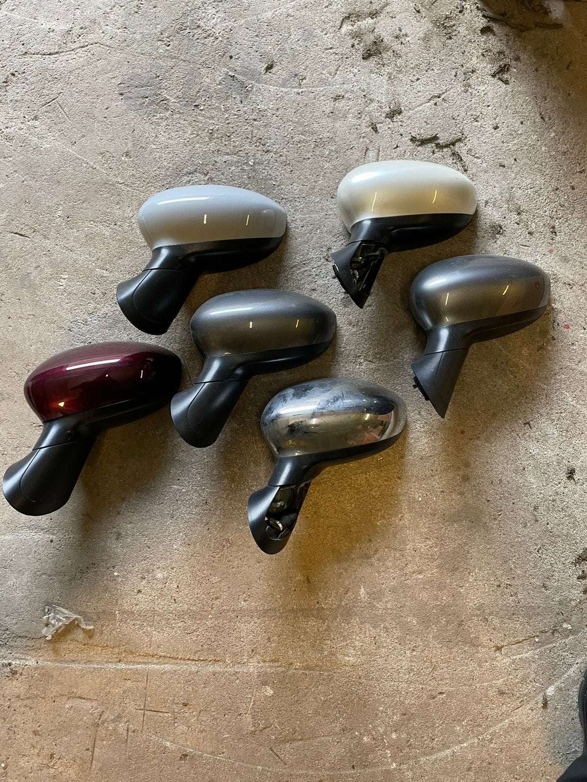 Fiat 500 originele buitenspiegels in alle kleuren, Auto-onderdelen, Ophalen of Verzenden, Nieuw, Fiat