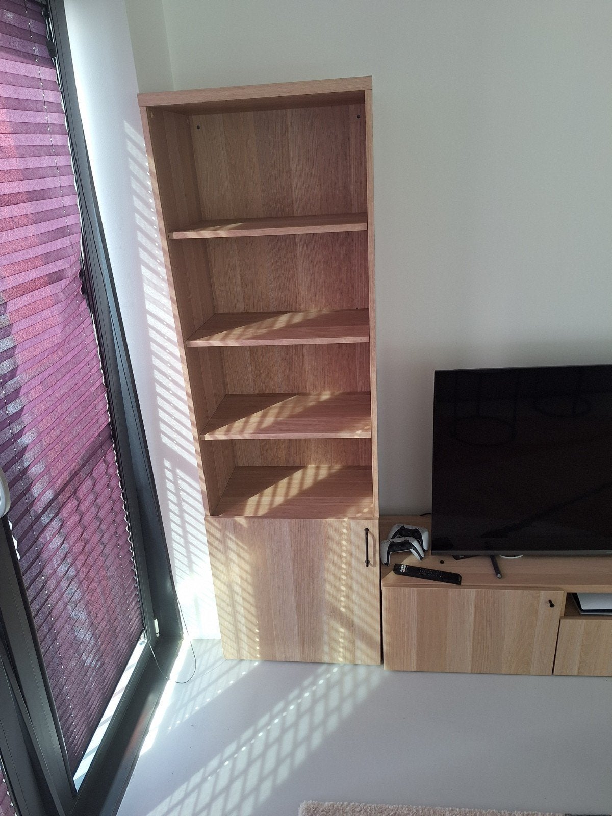 IKEA Besta TV meubel met opbergkast - 190cm hoog, Ophalen, Gebruikt, 150 tot 200 cm, 150 tot 200 cm