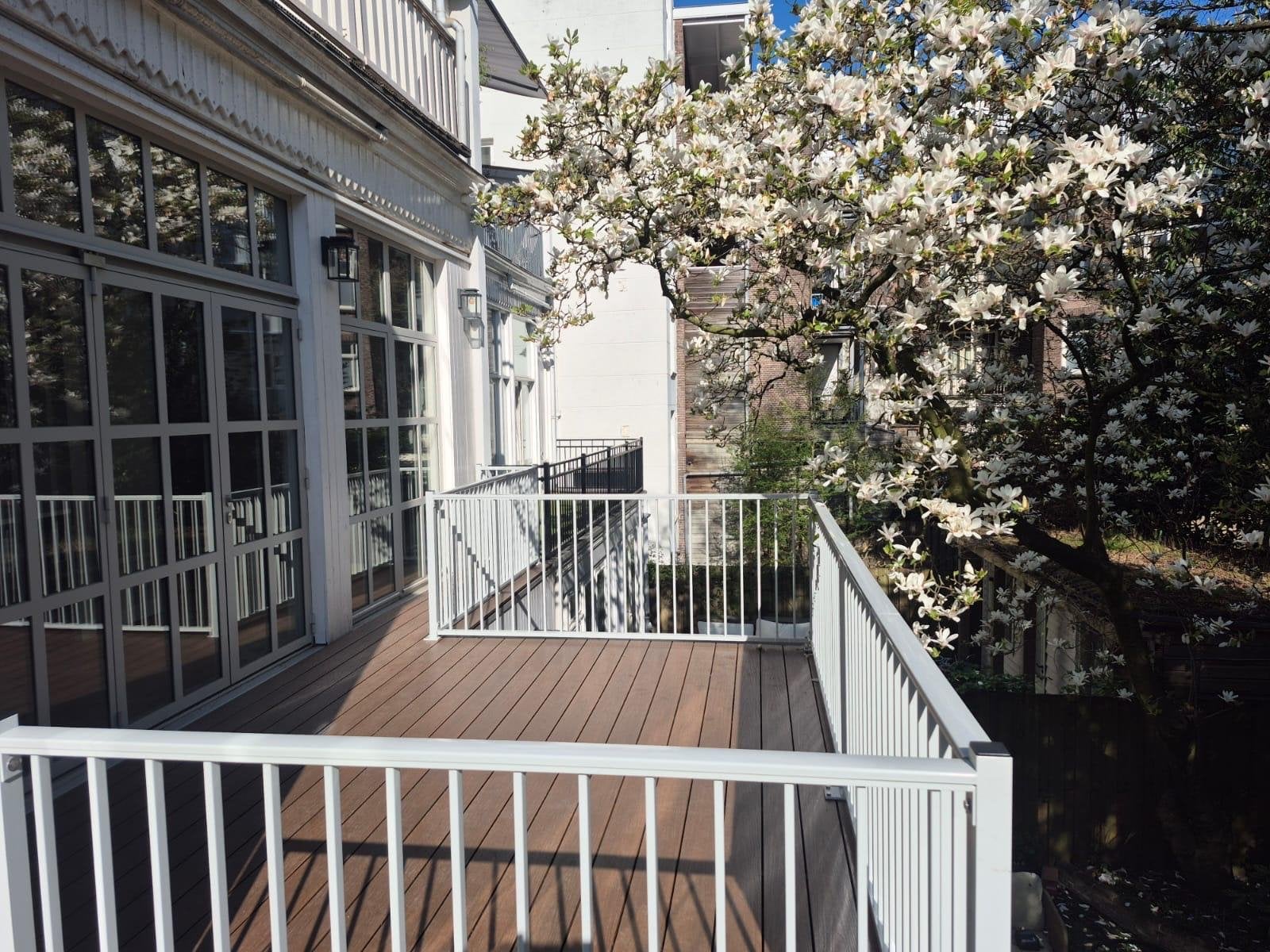 Aluminum Balustrade Grey, Tuin en Terras, Ophalen, Zo goed als nieuw, IJzer, Gaashekwerk