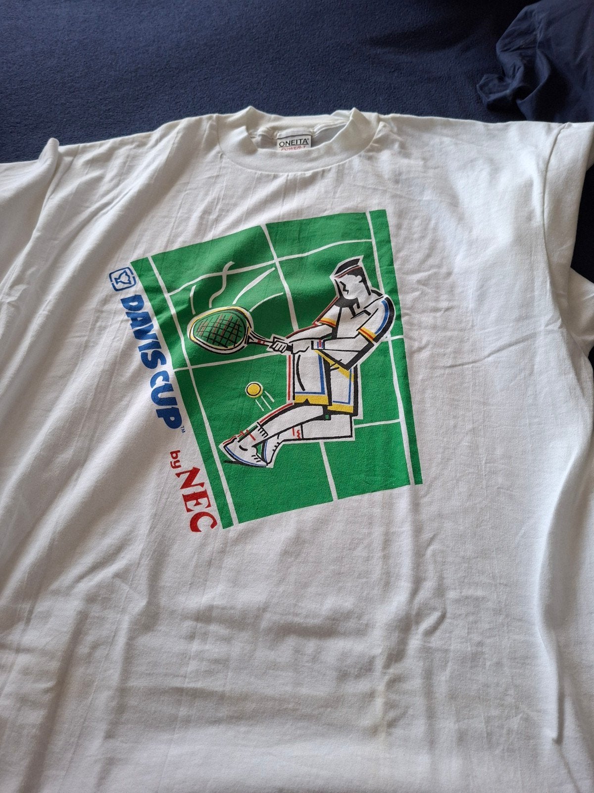 PROMOTIONAL DAVIS CUP TEE-SHIRT, Sport en Fitness, Ophalen of Verzenden, Zo goed als nieuw, Kleding, Overige merken