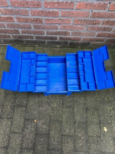 viskistje opbergkistje met vakken, Ophalen, Gebruikt, Koffer of Tas