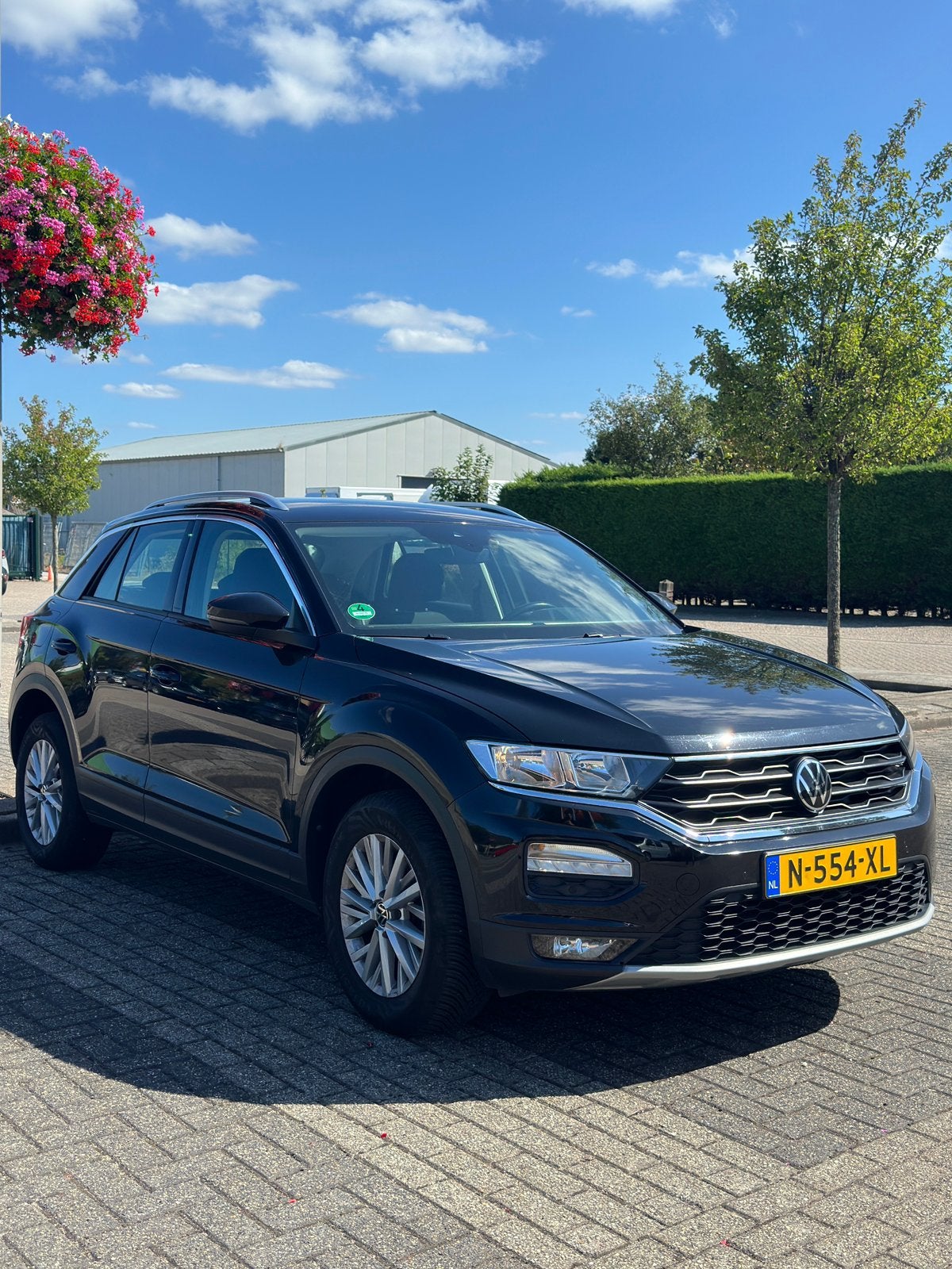Volkswagen T-Roc 1.0 TSI / Style navigatie / 110pk / NL auto, Voorwielaandrijving, Zwart, 1193 kg, Zwart