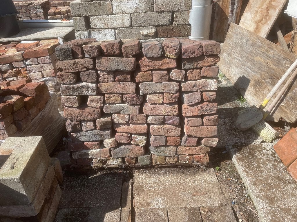 Kloostermoppen, Doe-het-zelf en Verbouw, Ophalen, Gebruikt, Bakstenen