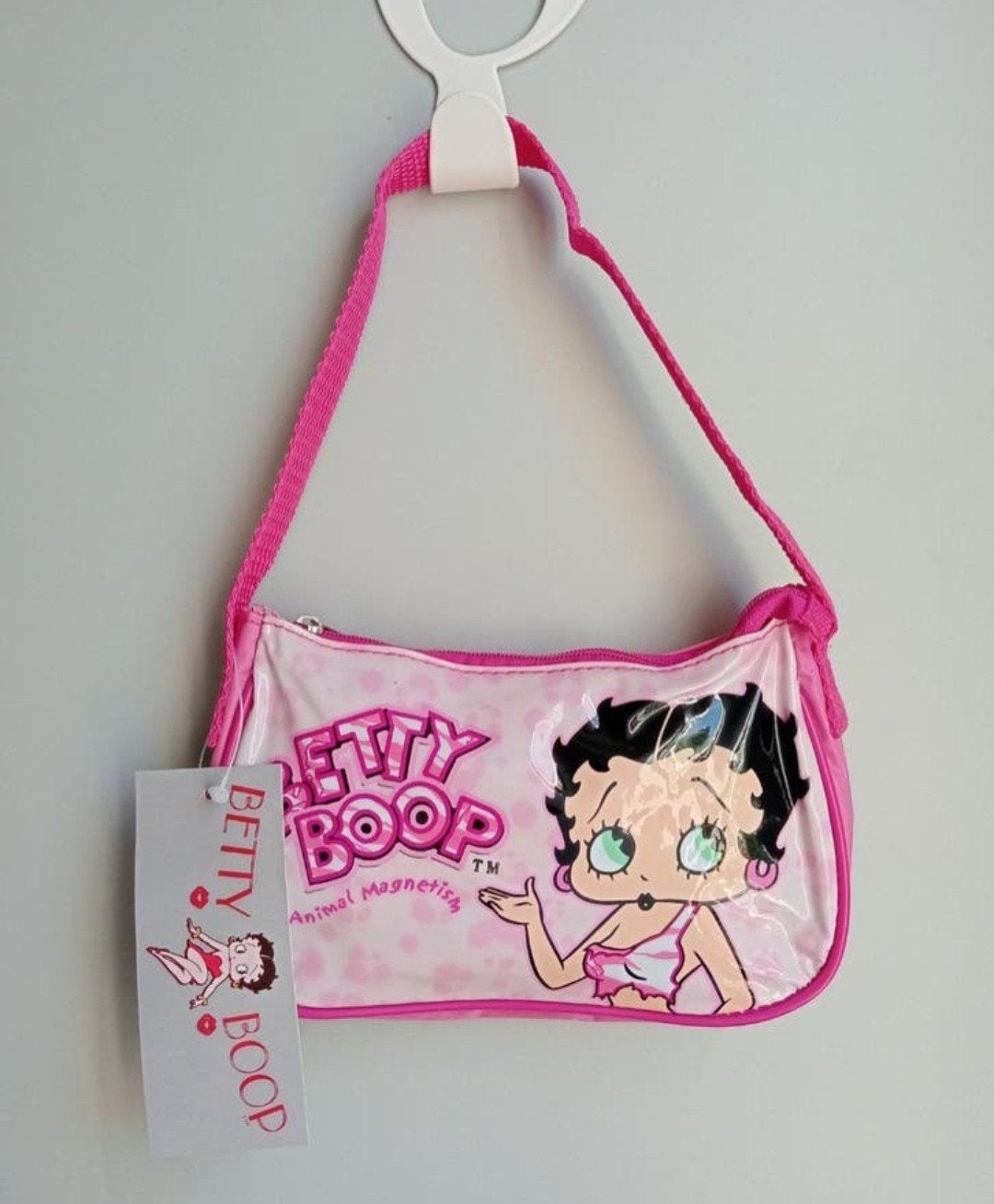 Nieuw betty boop roze mini handtas schoudertas 2007, Ophalen of Verzenden, Nieuw, Roze