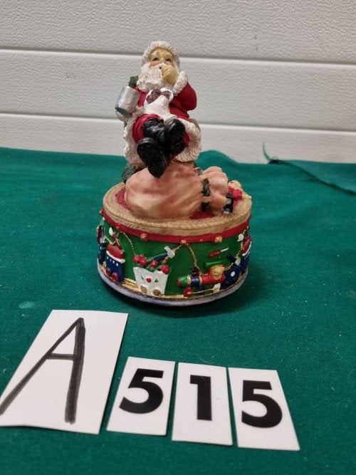 Kerstman muziek doos polysteen [a515], Diversen, Kerst, Ophalen of Verzenden, 'T Olde Gre-j, Info@toldegrej.nl, Endepoelstraat 20f Didam