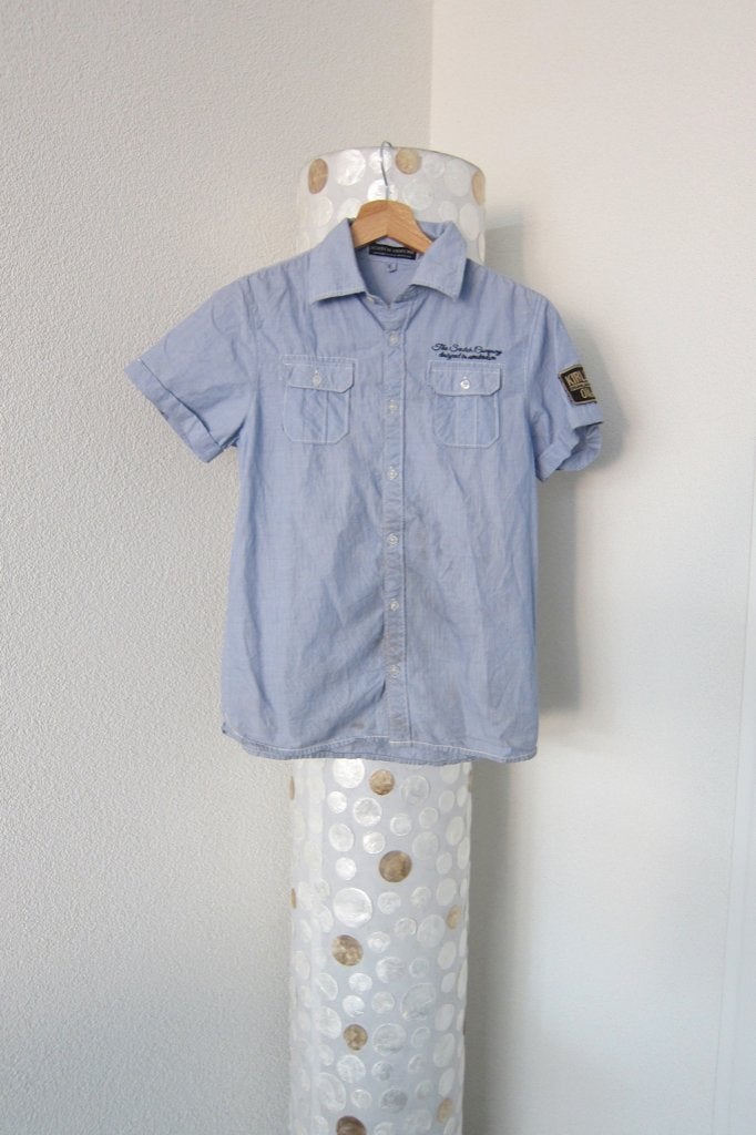 Scotch shrunk blouse overhemd jongen 152, Overhemd of Blouse, Scotch Shrunk, Zo goed als nieuw, Schipluidenlaan 20 5035KJ Tilburg