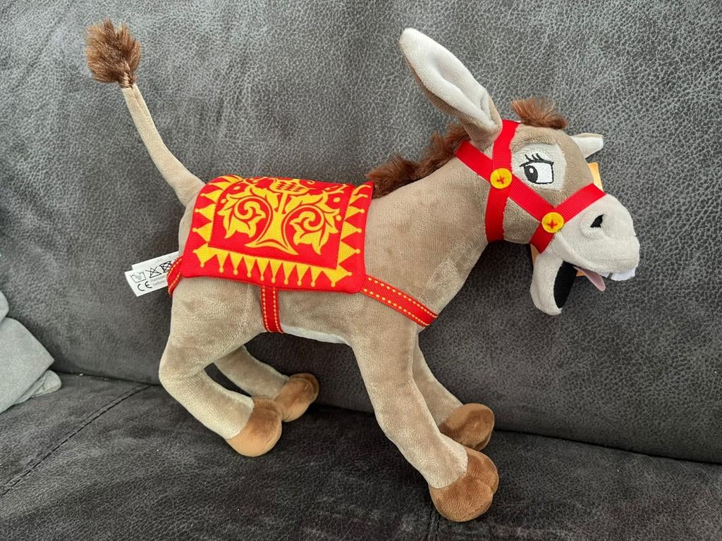 Efteling Ezel Knuffel met kaartjes, Ophalen of Verzenden