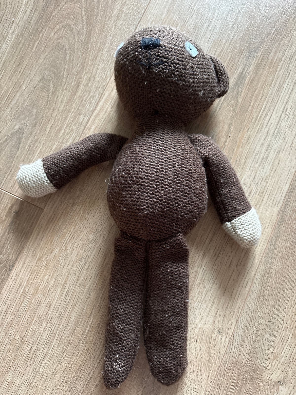 Teddybeer Mr. Bean's Teddy - Bruin gebreid knuffeldier, Ophalen, Gebruikt, Overige merken, Overige karakters