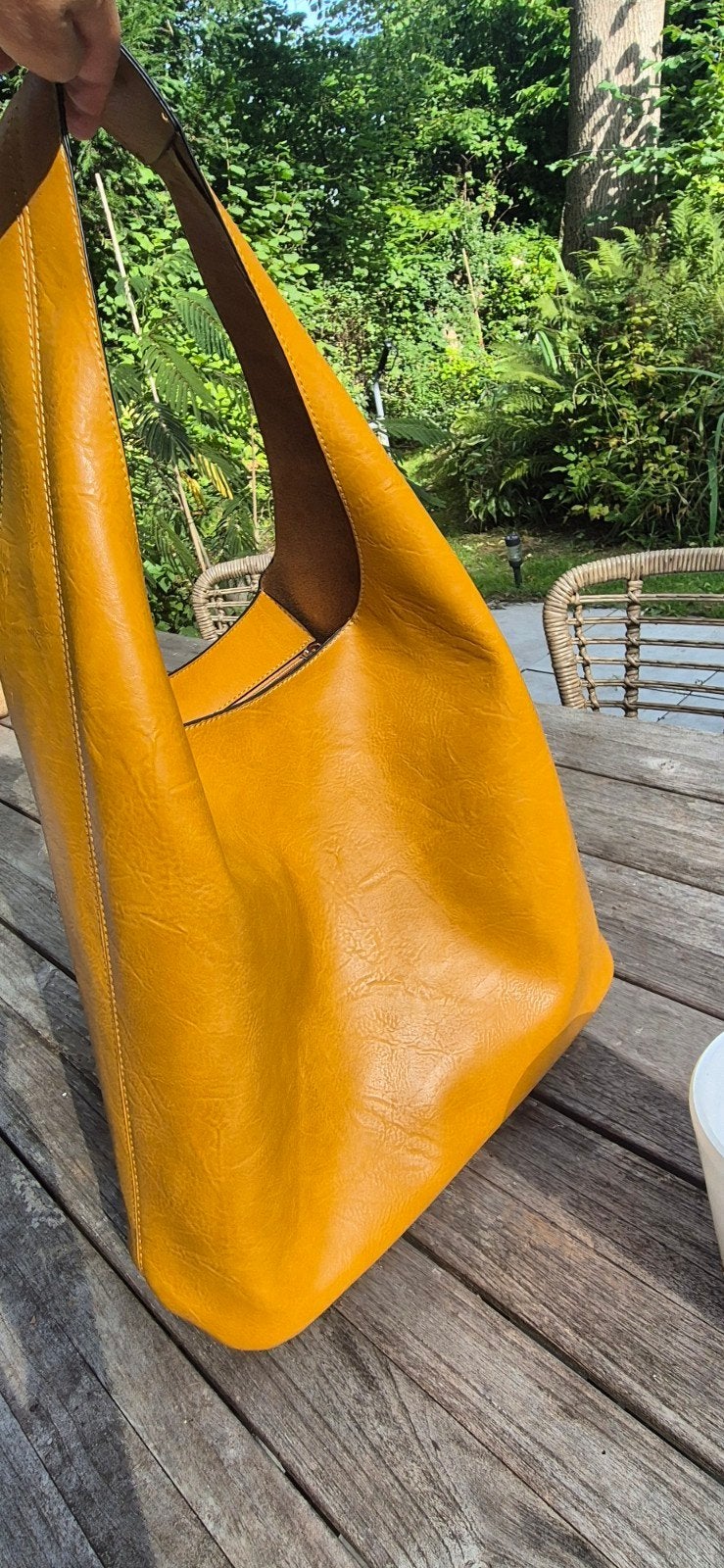 Mooie leren tas, ongebruikt, Ophalen of Verzenden, Nieuw, Eén persoon, Overige typen