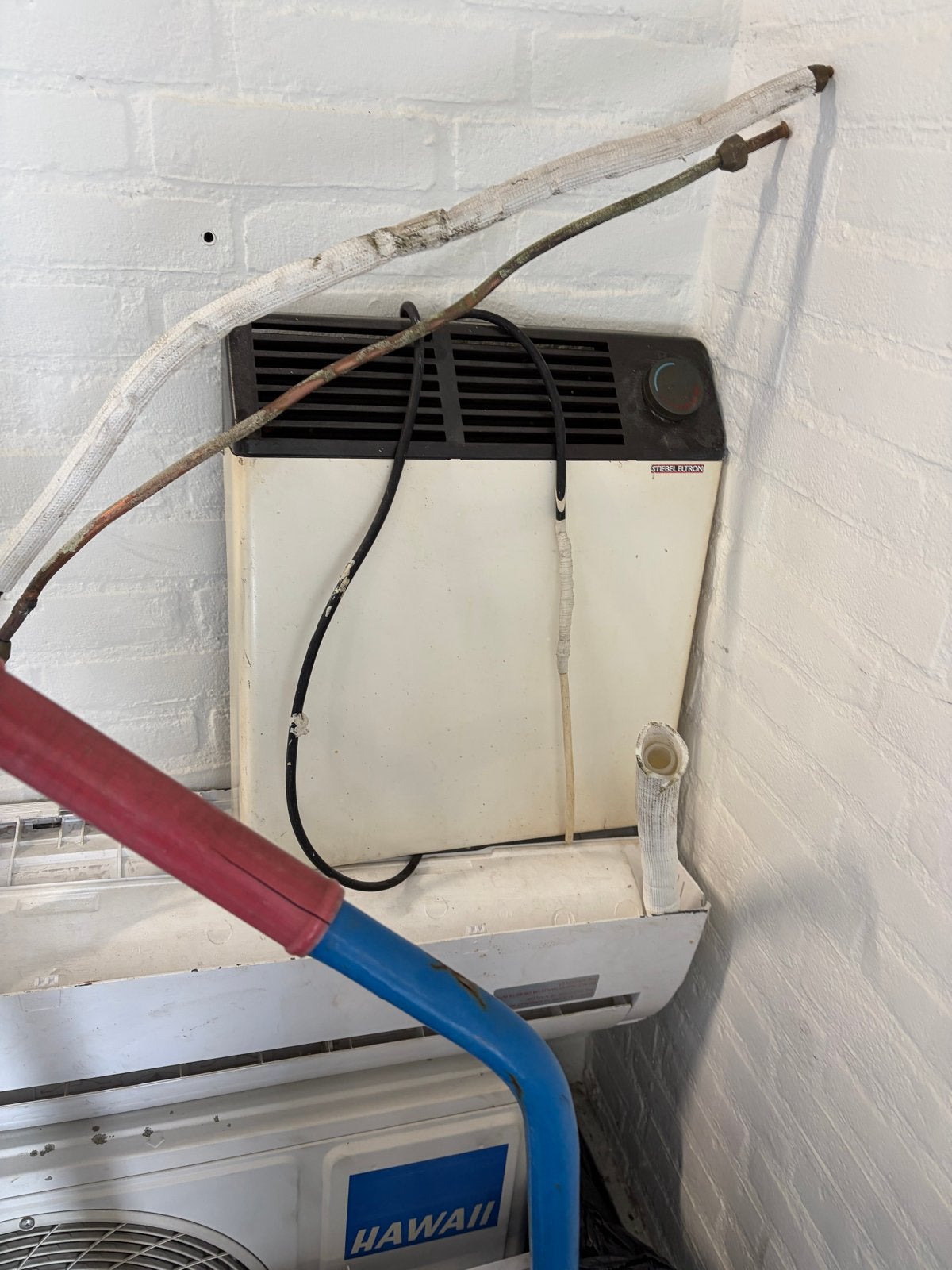 Stiebel Eltron Gevelkachel - Gebruikt, Ophalen, Gebruikt, Elektrisch, Gevelkachel