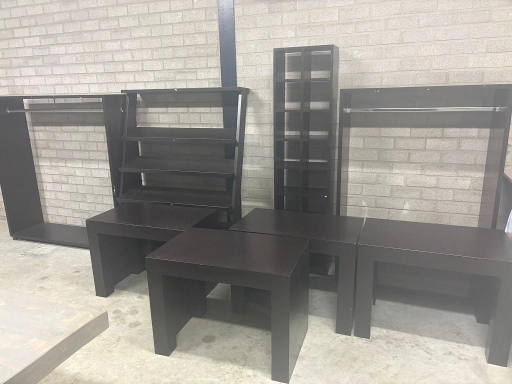 kasten/winkelinterieur, Huis en Inrichting, Kasten | Kledingkasten, Ophalen, Gebruikt, 50 tot 100 cm, 25 tot 50 cm