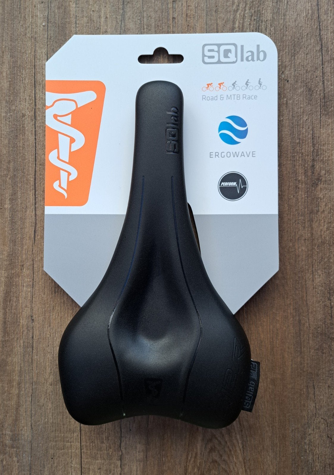 SQlab 612 R Carbon racefietszadel zwart 120 mm, SQlab, Nieuw, Ophalen of Verzenden, Zadel