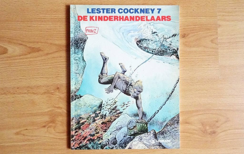 Lester Cockney deel 7, de kinderhandelaars 1993, Eén stripboek, Ophalen of Verzenden, Gelezen