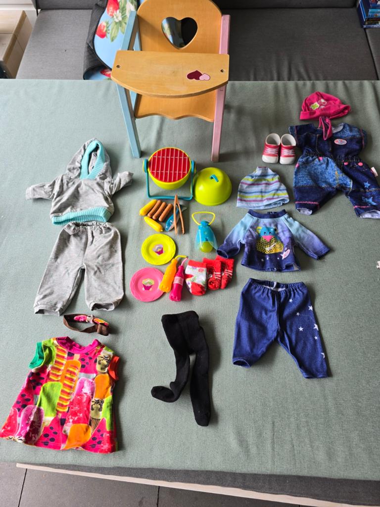 Verzameling baby Born spullen, Kinderen en Baby's, Speelgoed | Poppen, Ophalen of Verzenden, Babypop