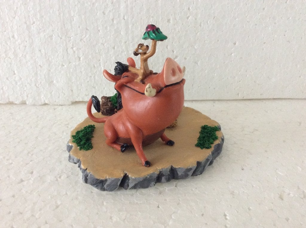 Disney lion king - beeld - pumba / timon, Verzamelen, Disney, Ophalen of Verzenden, Leeuwenkoning of Jungle Boek, Zo goed als nieuw