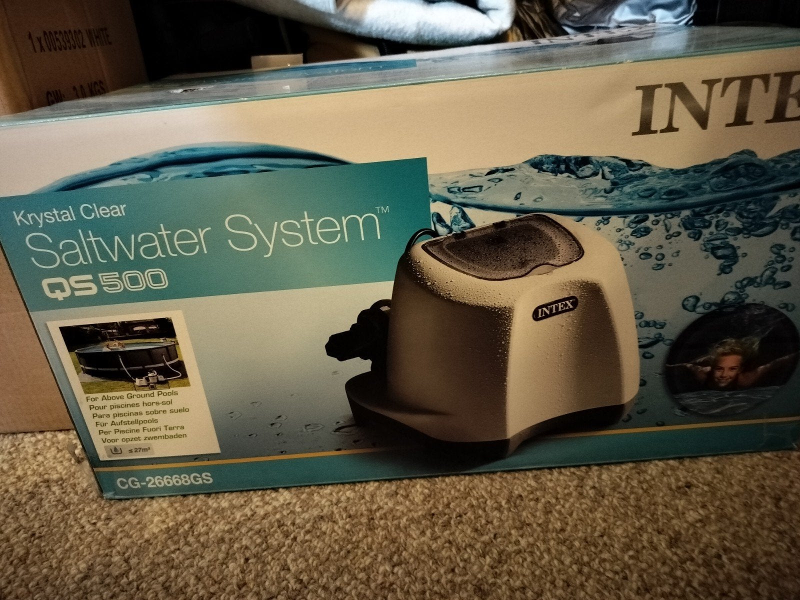 zoutwater systeem qs500, Ophalen of Verzenden, Zo goed als nieuw