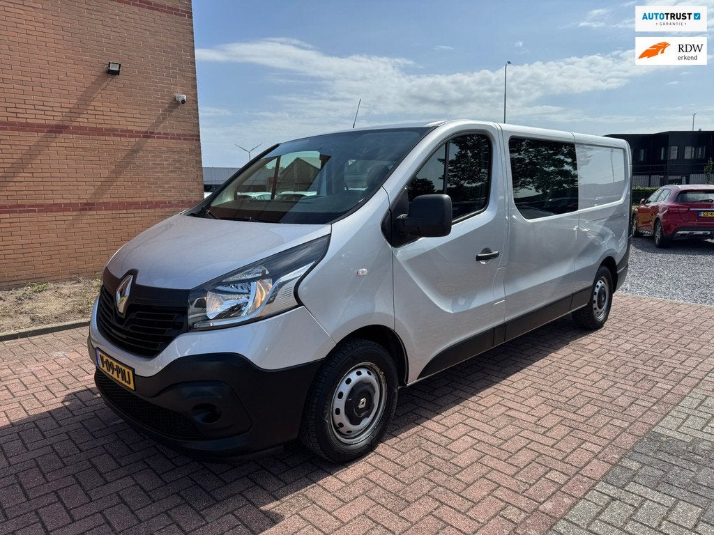 Renault TRAFIC 1.6 dCi T29 L2H1 DC Comfort, Marge, Trekhaak, Voorwielaandrijving, Gebruikt, Zwart, Renault